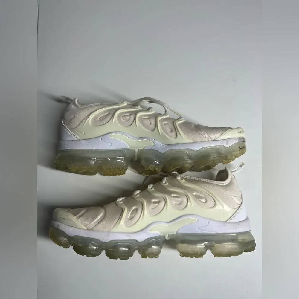 Nike Air VaporMax Plus White Platinum 2018 Men's Size 9,5 924453-100
